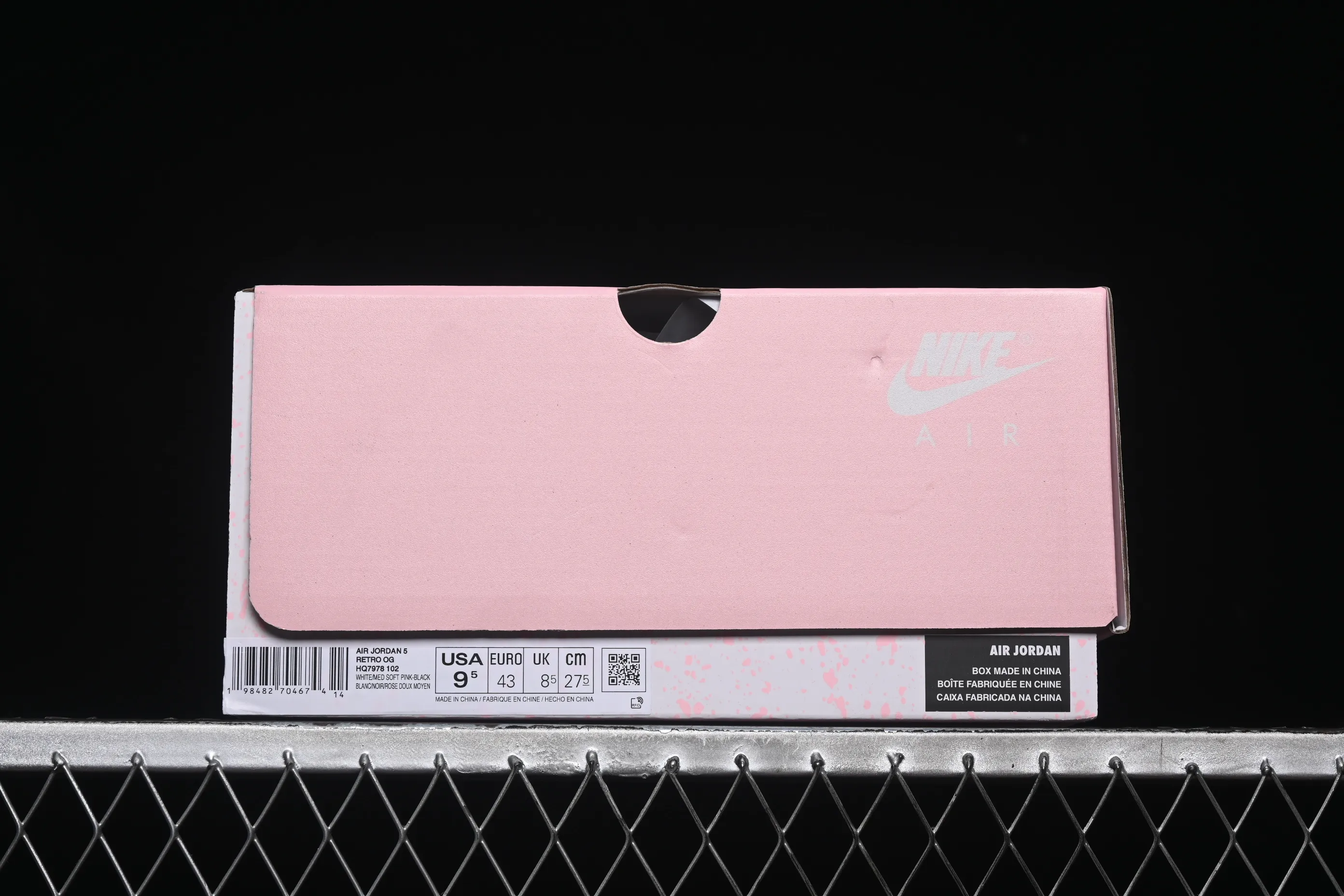 All categories Air Jordan Jordan series basketball shoes Air Jordan 5 OG version Air Jordan 5 Retro "35th Anniversary" AJ5 Joe 5 Girly Pink HQ7978-102
